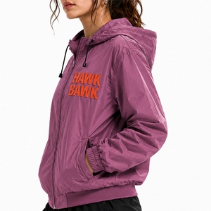 Chaqueta Cortavientos con Capucha y Cierre Completo para Mujer, Corte Moderno, Fácil de Combinar, Estilo Diario, Look para Actividades al Aire Libre, Lista para Viajar, Ajuste Cómodo e Informal - Product Image 3