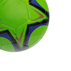 ลูกฟุตบอลซอฟต์ทัชสีเขียว PVC 4/5 เชื่อมติดด้วยความร้อน PU/PVC/TPU เป็นมิตรกับสิ่งแวดล้อม สำหรับฝึกซ้อม ผู้ผลิต OEM ขายส่งจำนวนมาก - Product Image 3