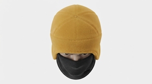 Bonnet d'hiver doux et chaud avec cache-oreilles et couvre-visage en polaire, couvre-chef confortable pour le froid, idéal pour les activités de plein air - Product Image 2