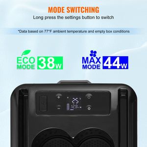 15 L Single Zone Car <b>Refrigerator</b> 12/24V Portable Freezer -4 to 68 F Adjustable Range 12 Volt Armrest Fridge - Product Image 5