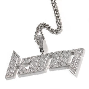 Collar de Hip Hop con Diamantes Cultivados en Laboratorio, Oro Genuino, Joyería Premium, Diseño Personalizado, Disponible al por Mayor - Product Image 5
