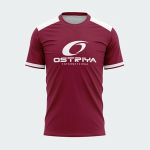 Camiseta de Moda Urbana para Hombre, Servicio OEM, Personalizada, Manga Corta, Cuello Redondo, Estampado Geométrico por Sublimación - Product Image 2