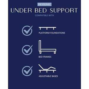 Materassino auto e riposante materassino King ibrido comfort Restonic - Product Image 5