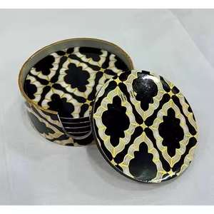 Posavasos de Resina y Madera Hechos a Mano de Alta Demanda, Juego de Posavasos Premium para Decoración del Hogar, Disponibles a Precio Directo de Fábrica - Product Image 4