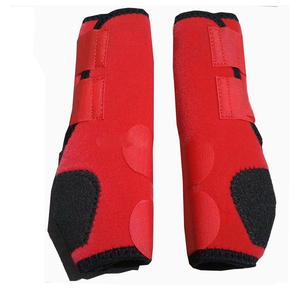 Botas de Doma para Caballos, Botas Protectoras de Tendones para Caballos, Botas de Protección Ecuestre para Caballos - Product Image 4