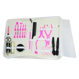 Kit d'outils professionnels en métal pour extensions de cheveux, vente en gros d'usine, avec pinces et accessoires pour salon de coiffure - Product Image 6