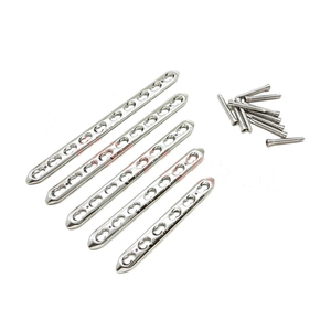 Veterinary 3.5mm LCP Small Fragment Plate <b>Set</b> 5 PCS with 3.5mm Locking <b>Screws</b> 50 PCS Stainless Steel Surgical Implant Kit - Product Image 1