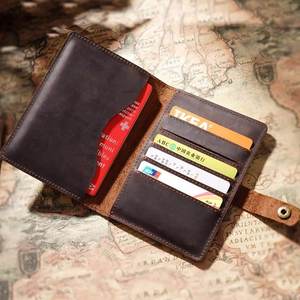 Nouvelle Housse de Passeport et Porte-Cartes en Cuir PU pour Femme/Homme, Porte-Documents et Cartes d'Identité avec Motif Lettres, Pochette de Voyage pour Cartes de Crédit - Product Image 4