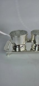 Ensemble élégant de 3 bols à chocolat, parfait pour la mise en place quotidienne de la table et pour le service des invités, provenant d'Inde. - Product Image 5