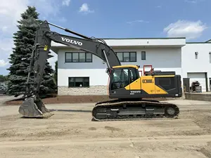Excavadora de cadenas Volvo EC300EL de la mejor calidad con componentes HYDAC, control PLC y motor de alta eficiencia - Product Image 6