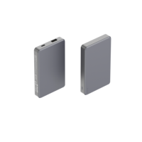 Banco de Energía Portátil de Aleación de Aluminio Tipo-C de 10000mAh, Semi Sólido, Alta Capacidad, Carga Rápida PD18/20/22.5W, Pantalla LED