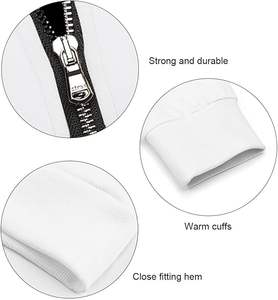 Sweat à capuche en polaire respirant pour femme ROMEO INDUSTRY, design sublimé décontracté automne/hiver, 95% polyester, 5% élasthanne, 260g - Product Image 5