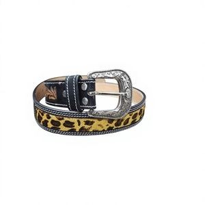 Men's Genuine Cow Leather Steel Pin Buckle Belt Custom Length Waterproof Heavy Duty Eco-Friendly Solid Square Buckle High - Product Image 3