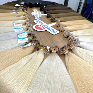 Nouvelles extensions de cheveux naturels vietnamiens, tissées à la main, pour salon, en stock, prêtes à être expédiées - Product Image 1