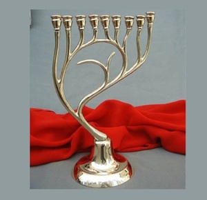 Fabricant fiable de ménorahs en aluminium conçus pour les traditions familiales de Hanouka, étagères décoratives et décoration intérieure - Product Image 2
