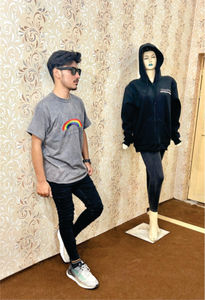 T-shirt respirant 100 % polyester, nouveau modèle hiver, haute qualité, style cool hip-hop, vente chaude, sublimation été - Product Image 3