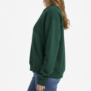 Sudadera con Capucha para Mujer, Talla Grande, Hombros Caídos, Estampado con Logotipo Frontal, Lavado Ácido, Otoño/Invierno, Fabricación Personalizada OEM/ODM, Venta al Por Mayor 100% - Product Image 5