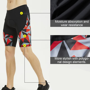 Short de cyclisme pour hommes, respirant, confortable, grande taille, avec coussin en gel, short de vélo de montagne pour hommes, look professionnel - Product Image 3