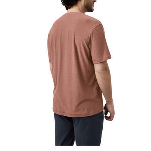 T-shirt personnalisé en gros pour hommes, imprimé, en coton marron, col rond, manches courtes, décontracté, doux, respirant, léger, streetwear d'été - Product Image 5