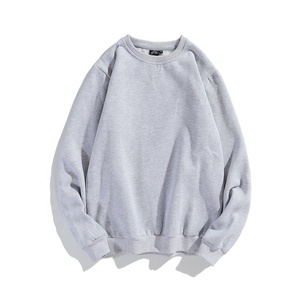 Custom Made OEM Men's Homme Thick Plain Svitcemizo Sweatshirts Unisex 10 Oz Fleece Genser Unisex Wide Crewneck Blank Pullover - Product Image 1