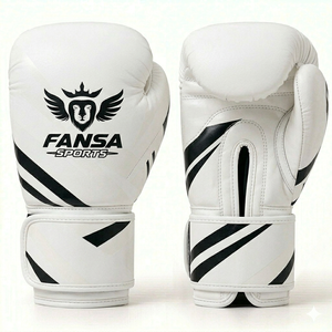 High Quality Breathable Boxing Training Gloves with for Closure and <b>Hook</b>-and-Loop Wrist <b>Plastic</b> Material - Product Image 5