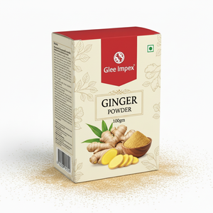 ผงขิงแท้ 100% ยี่ห้อ Glee Impex ขนาด 100 กรัม รสเผ็ด คุณภาพพรีเมียม บรรจุภัณฑ์ขนาดใหญ่ เก็บในที่แห้งเย็น เหมาะสำหรับปรุงรส อาหารว่าง สลัด น้ำจิ้ม สำหรับผู้ใหญ่ - Product Image 1