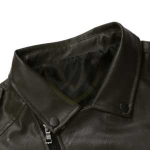 Chaquetas de Cuero para Hombre, Estilo Nuevo, Ligeras, Personalizadas, a la Moda, Chaqueta de Cuero de Invierno para Hombre - Product Image 4