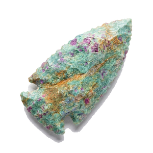 Puntas de flecha de piedra con rubí natural y fuchsite, puntas de flecha de cristal curativas, puntas de flecha de jaspe elegante, gemas para mayoristas de cristales - Product Image 3