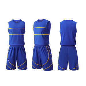 Tenue de basketball unisexe respirante, grande taille, personnalisée et imprimée, de haute qualité pour le sport - Product Image 1