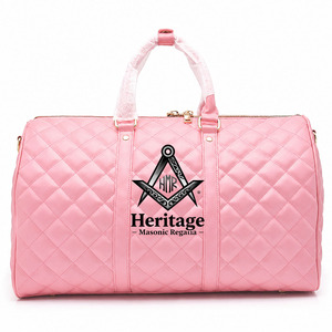 HMR Alfa |   Bolsa de Lona Acolchada Bordada Kapa Alpha Soror para Mujer |   Bolsa de Deporte Personalizada con Bordado de Hermandad para Mujer, Sublimada - Product Image 2