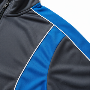 Survêtement de football personnalisé pour homme, haute qualité, manches courtes, col montant, séchage rapide, respirant, imprimé par sublimation, pour joueur - Product Image 4