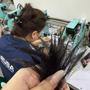 Extensions de cheveux en plumes en gros, 100% cheveux humains, extensions de plumes naturelles, accessoires de mode pour cheveux - Product Image 5