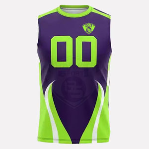 Bajwat Sports Vente en gros Meilleur prix Fabrication en usine Uniforme 7v7 Haute qualité Nouveau design Taille personnalisée Uniforme 7v7 - Product Image 2