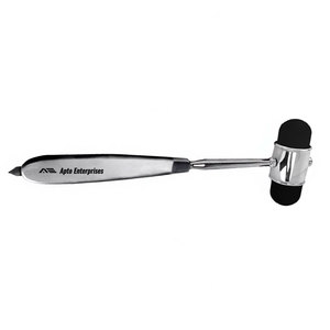 Martillo de Doble Cabeza de Goma de 9 Pulgadas con Aguja, Instrumento de Diagnóstico Profesional, Herramienta de Prueba de Reflejos, Examen Neurológico Médico - Product Image 6