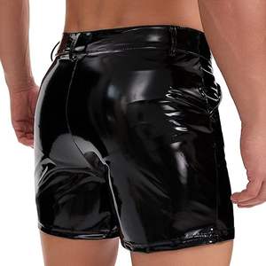 Pantalones Cortos de Cuero Genuino para Hombre, Pantalones Cortos de Cuero sin Mangas para Hombre, Ropa de Invierno, Nuevo Diseño, Última Moda - Product Image 5