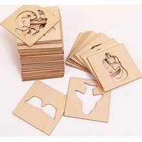 Bingkai Foto Kayu Delarchi untuk Anak-anak dengan Metode Cetak Emboss & Die Cutting - Mainan Edukasi Seni