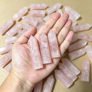 Pirámide de Orgón Premium de Cuarzo Rosa, Piedra Natural Tallada, Decoración Ecológica para el Hogar, Artículo Coleccionable, Diseño Elegante y Relajante - Product Image 3