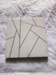 Mango Wood <b>Coaster</b> Square Modern Table Pad <b>Set</b> 4 Eco Friendly 300mm Diameter Customised Size - Product Image 3