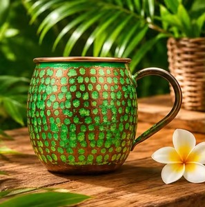 Pure copper coffee <b>mug</b> <b>Large</b> capacity hand grip Classic design copper cup Customizable hot selling <b>mug</b> - Product Image 4