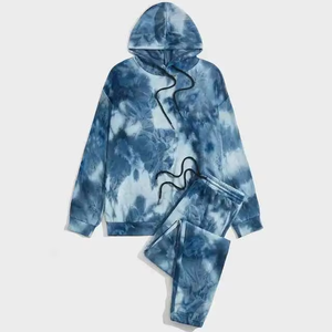 El mejor chándal tie-dye para hombre, de alta demanda, cómodo, antipilling, transpirable y a la moda. - Product Image 3