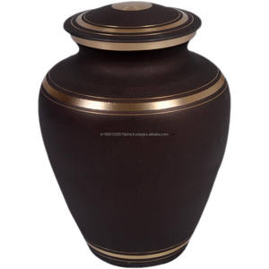 Wholesale Brass Engraved American Style Black and Gold Customized Durable Cremation <b>Urns</b> <b>for</b> Human and Pet <b>Ashes</b> - Product Image 6
