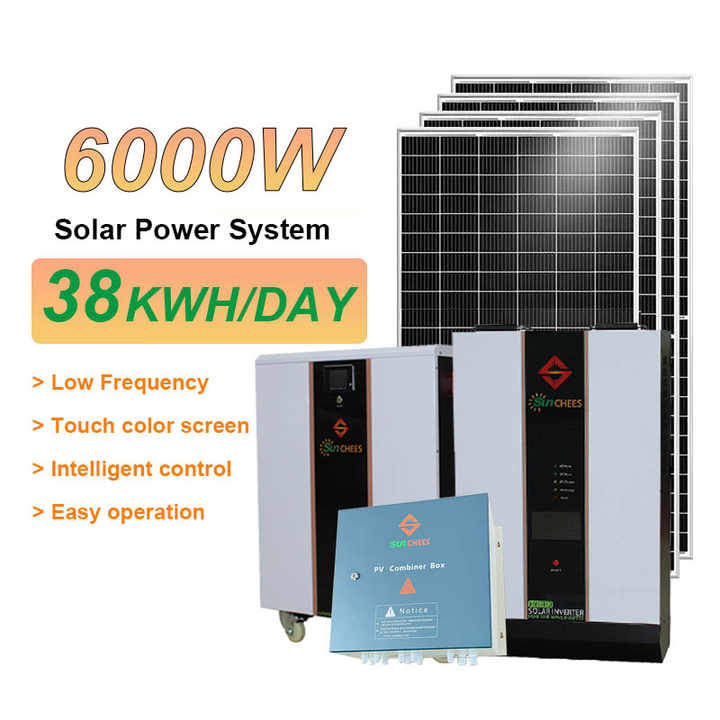 6kw to 30kw Solar Energy Systems for Home & Industrial Use