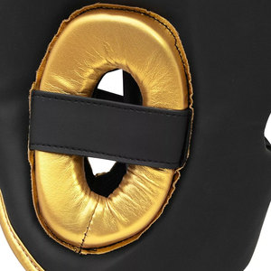 Protector de Cabeza de Boxeo MMA Unisex de Piel de Vacuno Transpirable de Primera Calidad, Protección Profesional, Marca Internacional Dumela, Cierre de Gancho y Bucle - Product Image 6