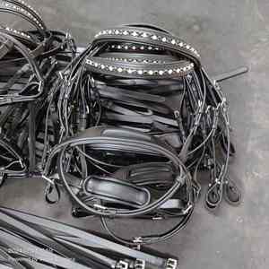 Brida para Caballos MH-HB-89 de MH Global Exports, Arnés D.D. Ecuestre de Cuero con Herrajes S.S. y Acolchado Suave, Superventas - Product Image 4