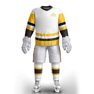 Ensemble d'uniformes de hockey sur glace pour jeunes, fabriqué au Pakistan, en vente - Product Image 1