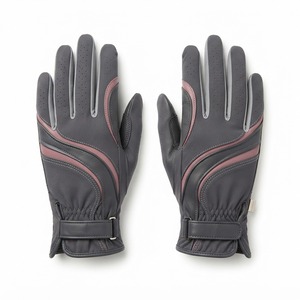Gants d'équitation durables avec matériau respirant, paume renforcée, mouvements des doigts flexibles et confortables, et maintien sûr. - Product Image 1