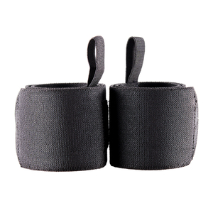 En gros, Sangles de poignet réglables en coton et nylon avec logo anime personnalisé pour la musculation, le soulevé de terre et le powerlifting - Product Image 4