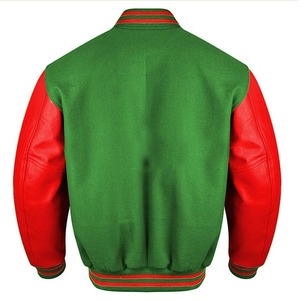 Custom Men's Fleece Varsity <b>Jacket</b> Blank Letterman College <b>Baseball</b> <b>Bomber</b> <b>Jacket</b> Wholesale - Product Image 3