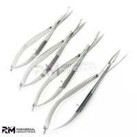Ciseaux de beauté Silver Spring pour cuticules, à pointe droite, pour sourcils, en acier inoxydable, manche en céramique, durables, marque privée