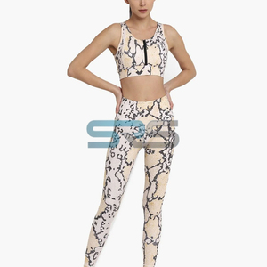 Conjunto Deportivo de Yoga de 2 Piezas para Mujer, Shorts de Cintura Elástica, Transpirables, Ajustados, Tela Inteligente, Casual, para Correr - Product Image 6